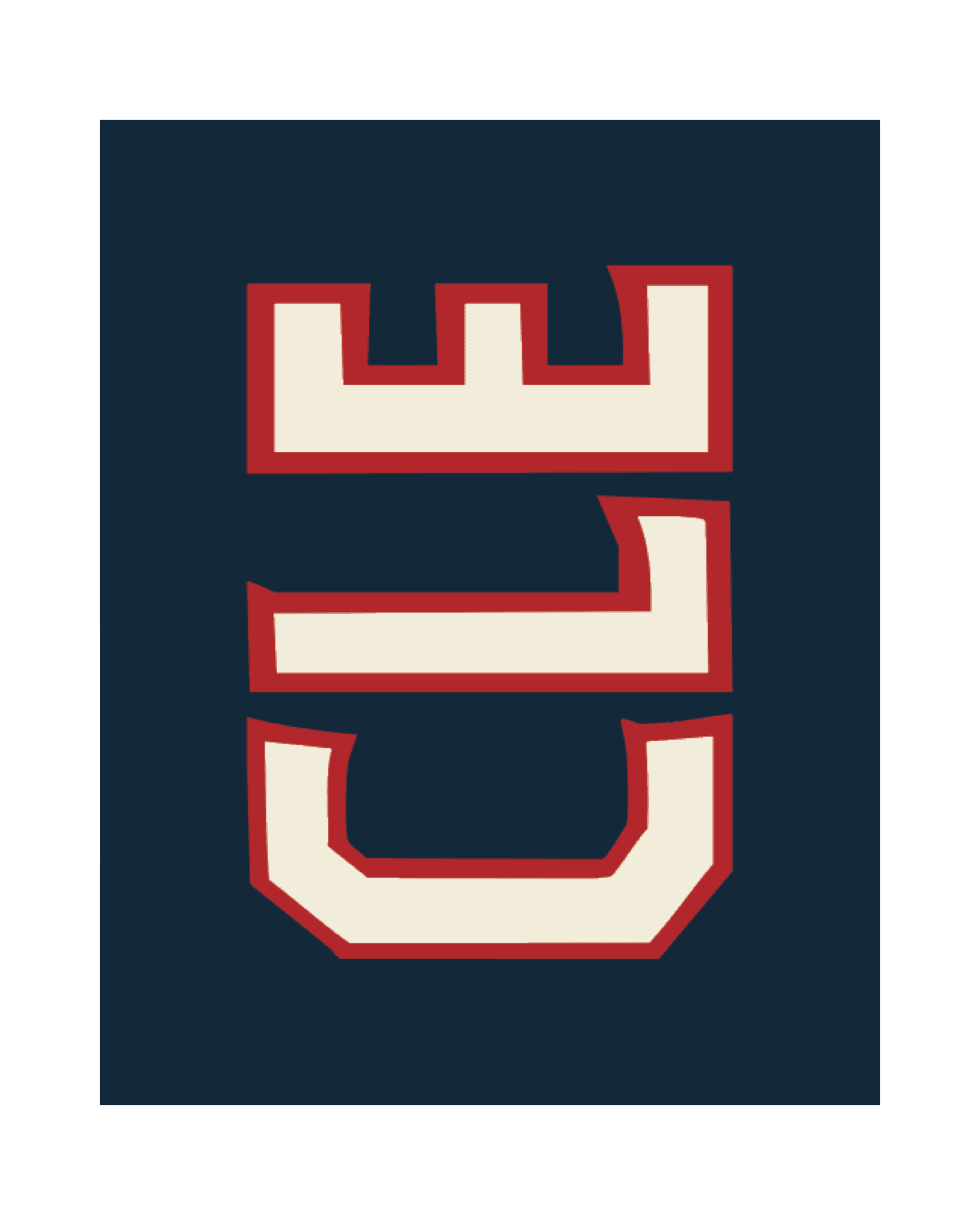 CLE monogram sticker