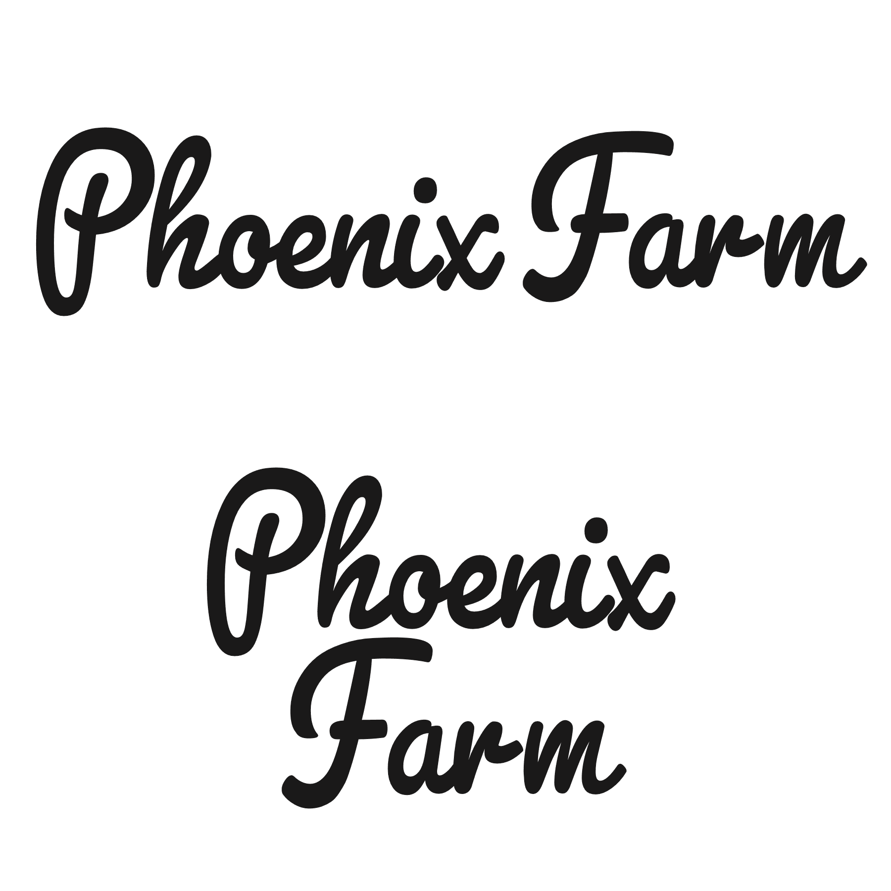 Phoenix Farm wordmark